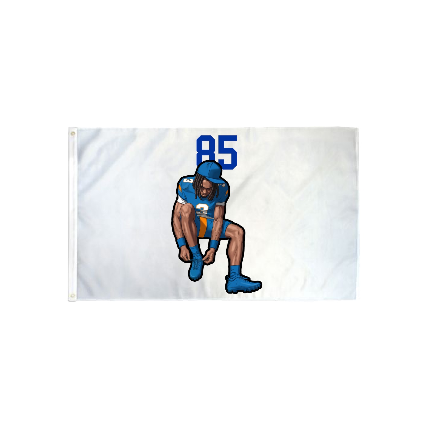 3x5 Flag — Number Top in Classic