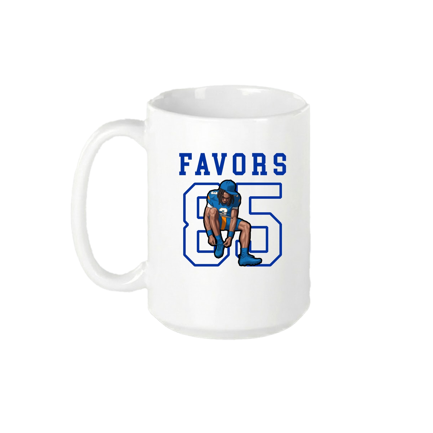 15oz Coffee Mug — Shirsey in White