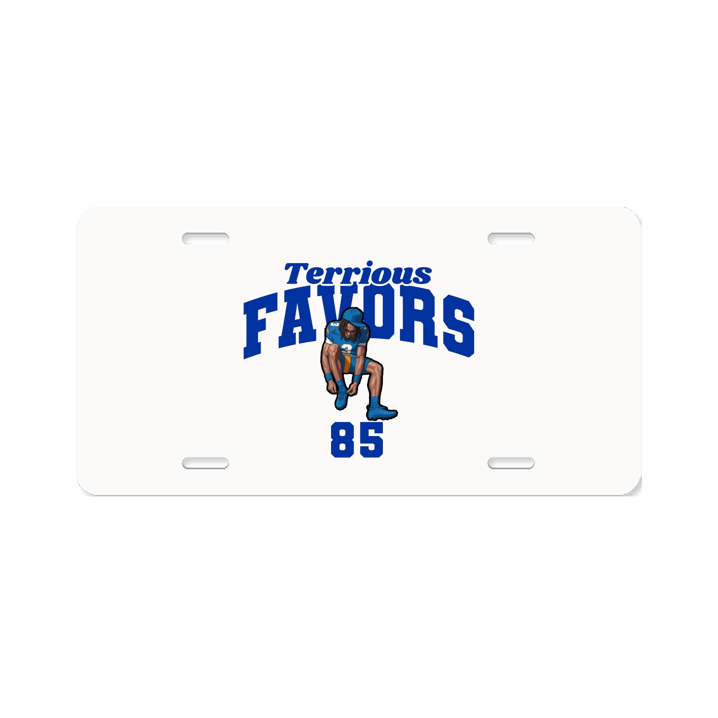 License Plate — Signature Arch in Classic