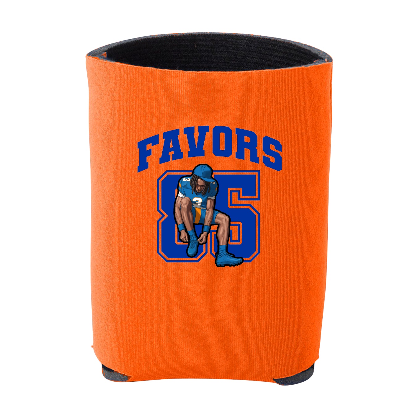 Can Holder — Number in Orange