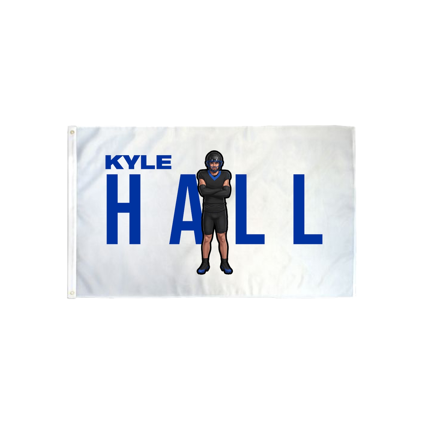 3x5 Flag — Player Name in Classic