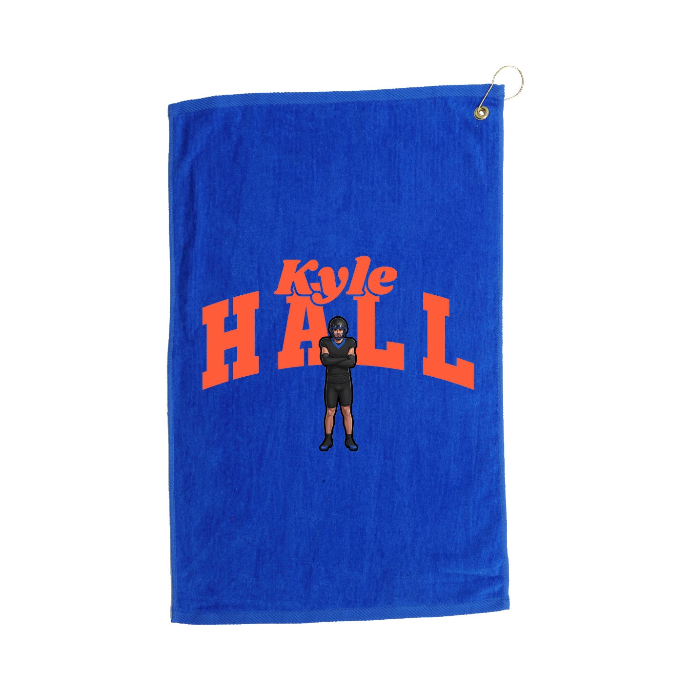 Golf Towel — Signature Arch in Royal