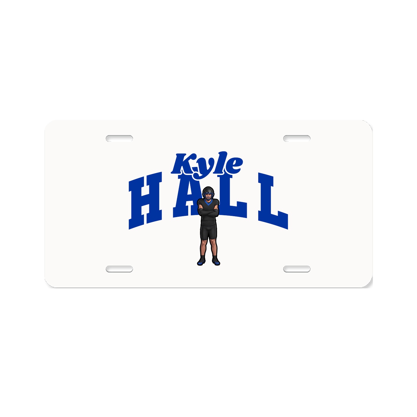 License Plate — Signature Arch in Classic
