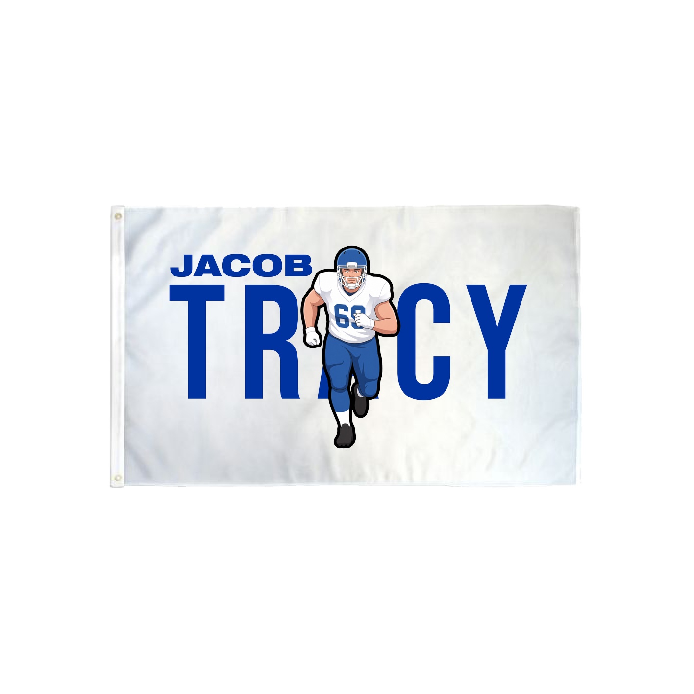 3x5 Flag — Player Name in Classic