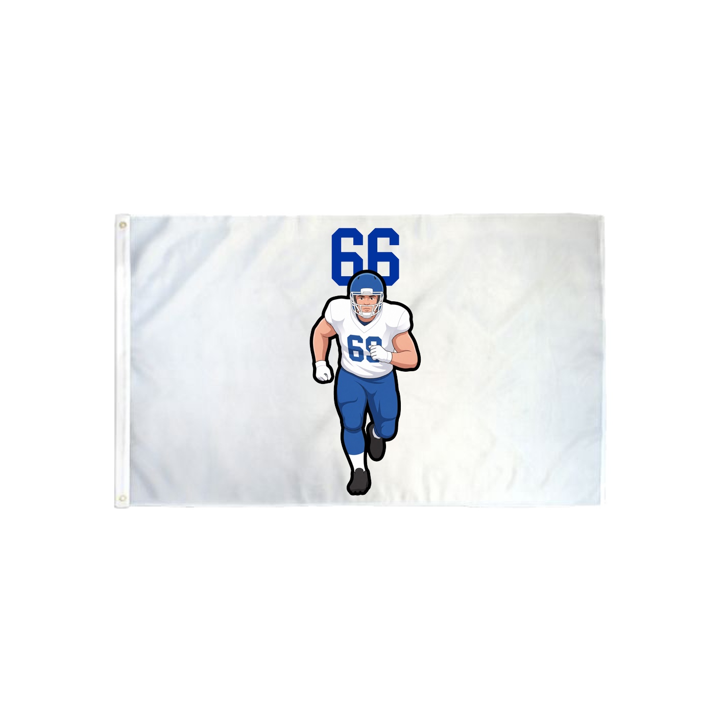 3x5 Flag — Number Top in Classic