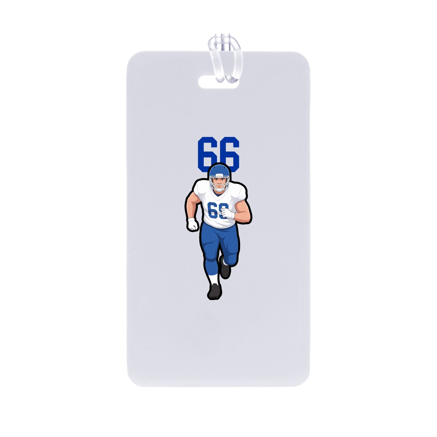 Bag Tag — Number Top in Classic