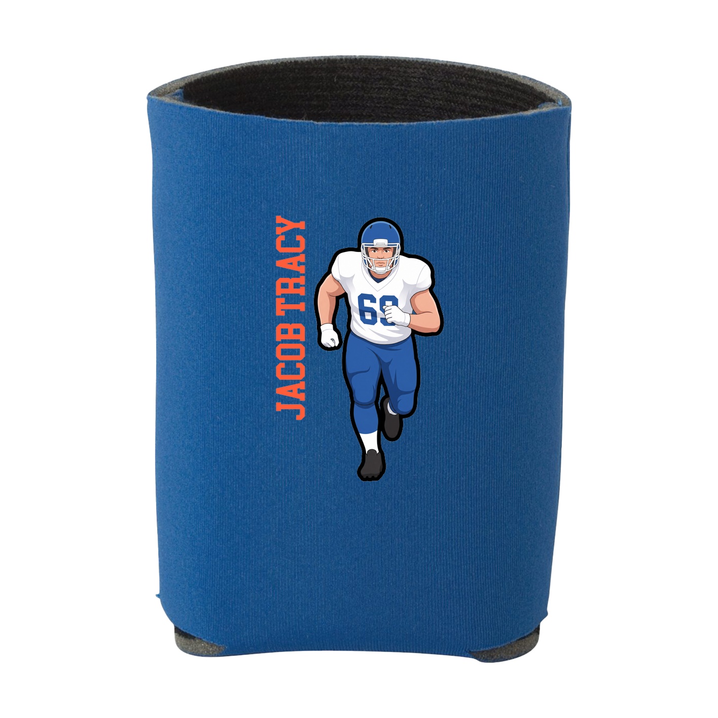 Can Holder — Name Vertical in Royal