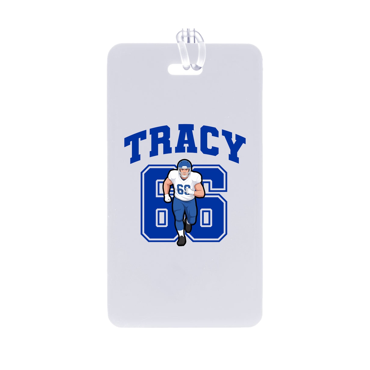 Bag Tag — Number in Classic