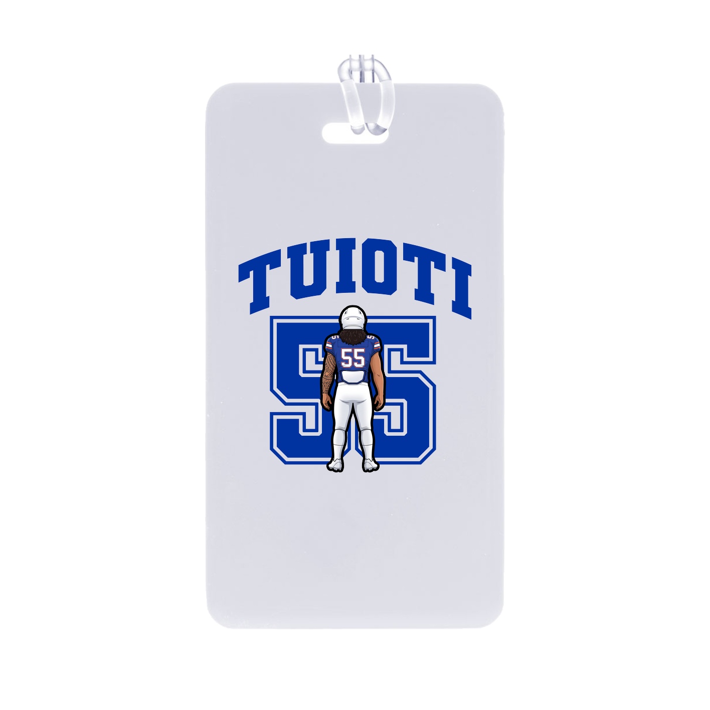 Bag Tag — Number in Classic