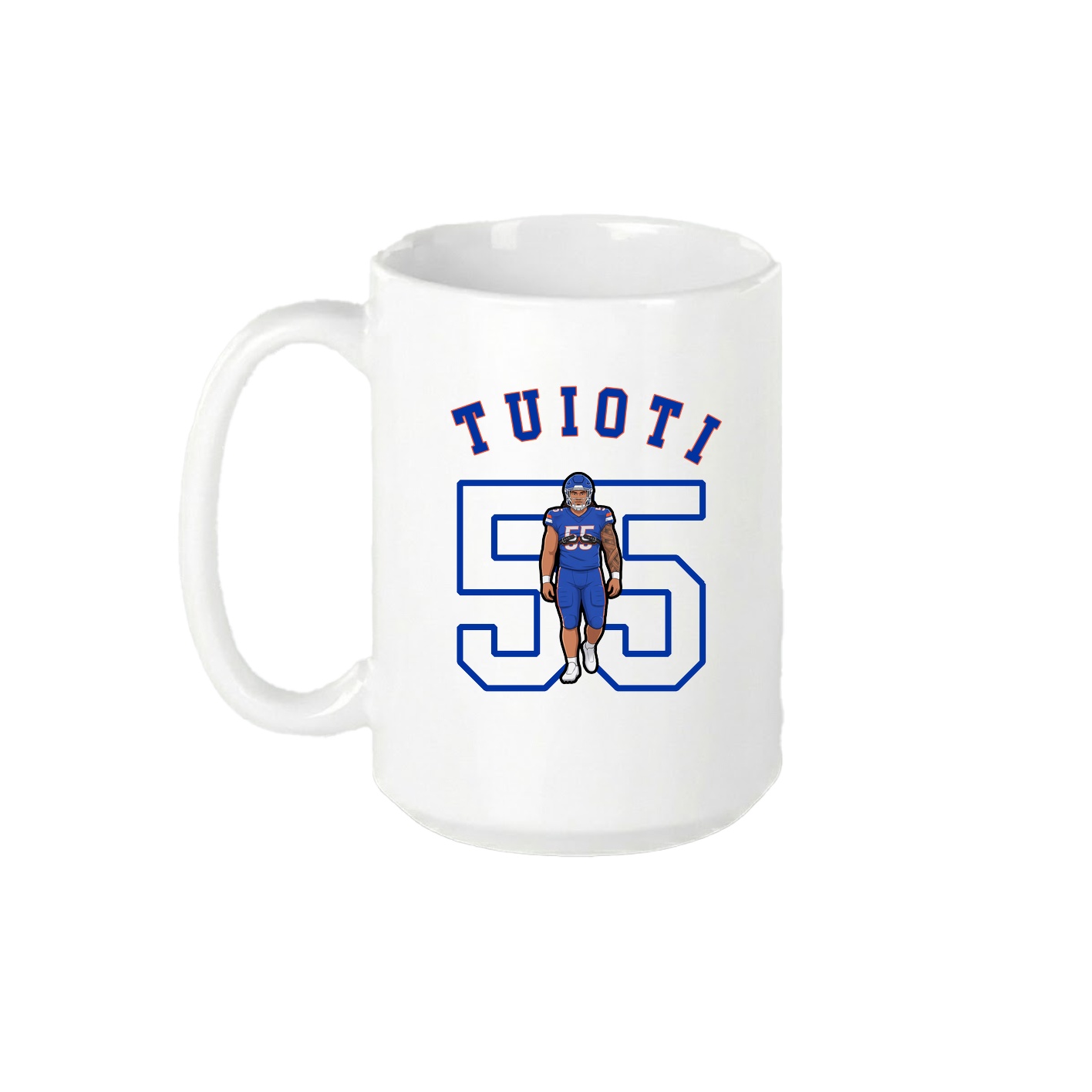 15oz Coffee Mug — Shirsey Arch in White