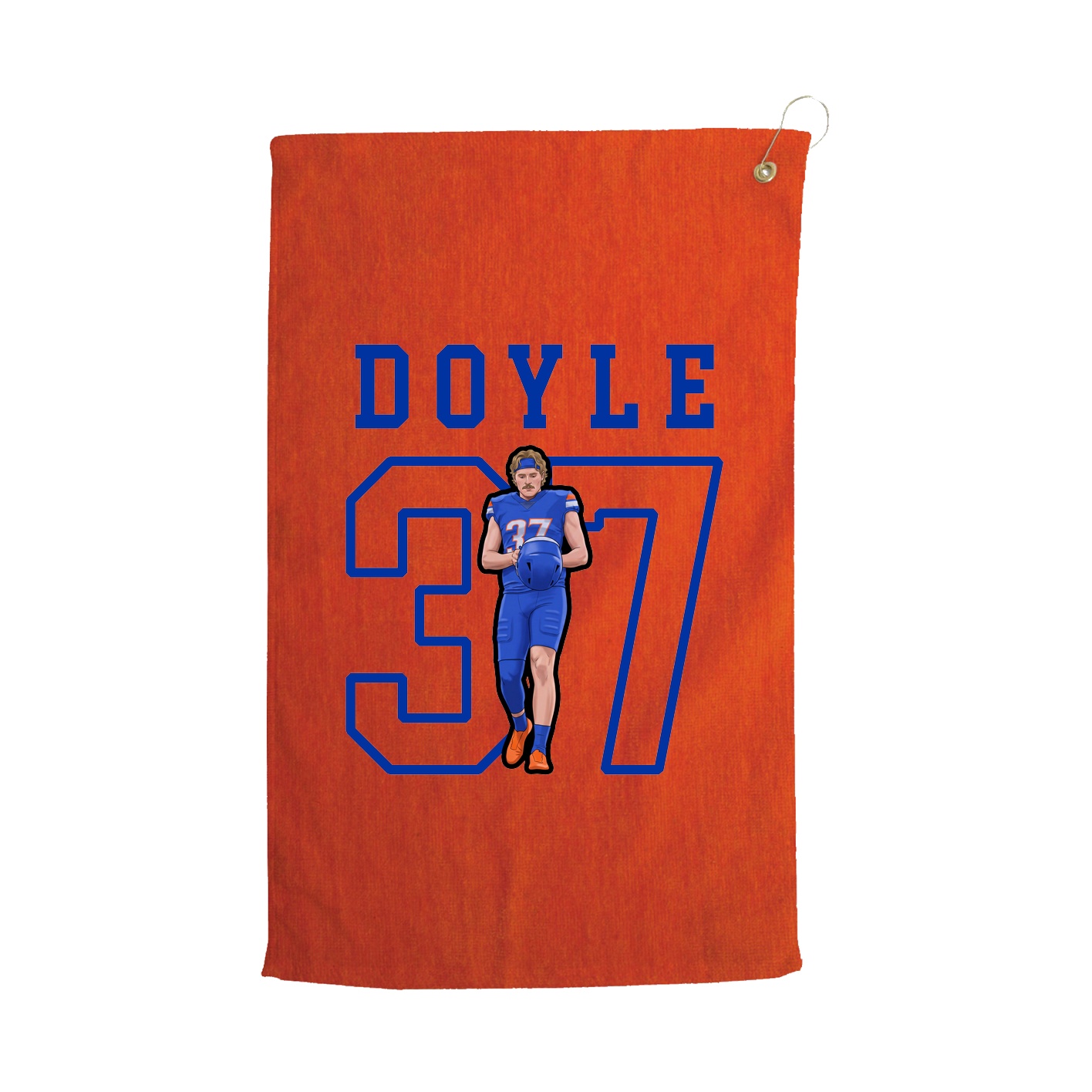 Golf Towel — Shirsey in Orange