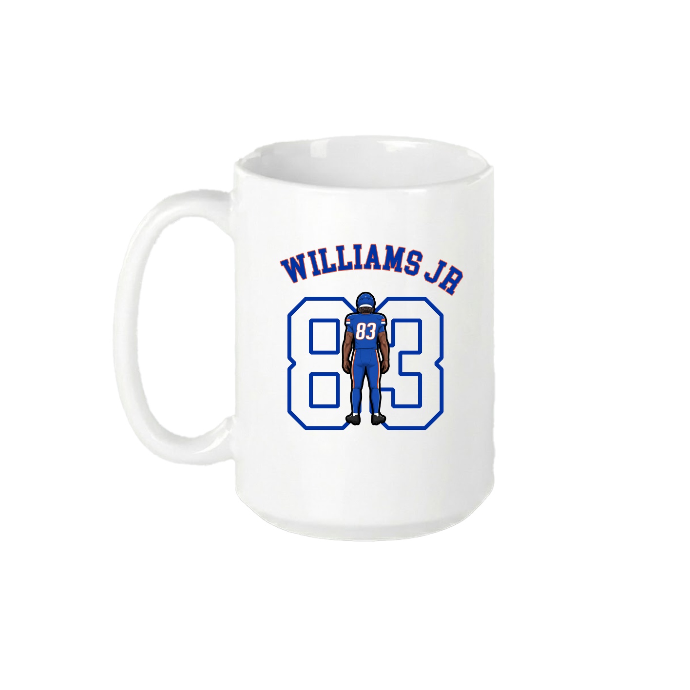 15oz Coffee Mug — Shirsey Arch in White