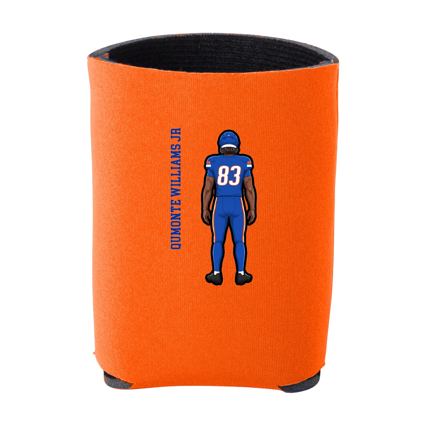 Can Holder — Name Vertical in Orange