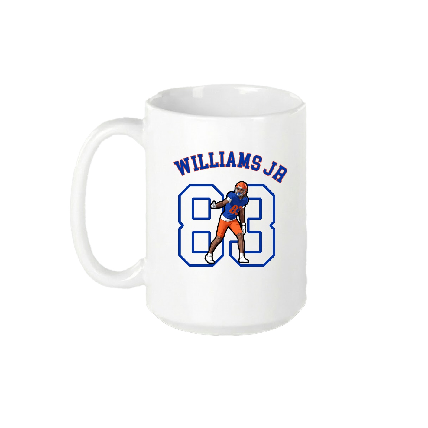 15oz Coffee Mug — Shirsey Arch in White