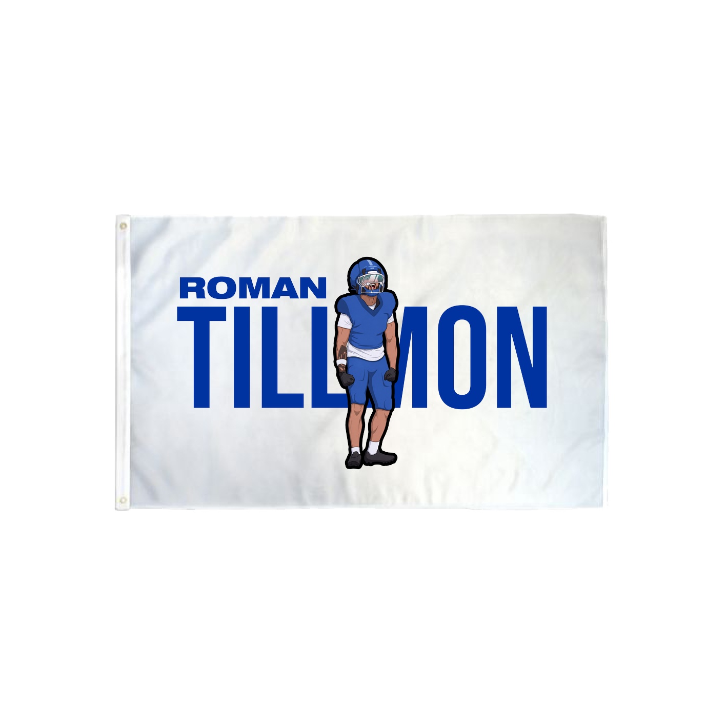 3x5 Flag — Player Name in Classic
