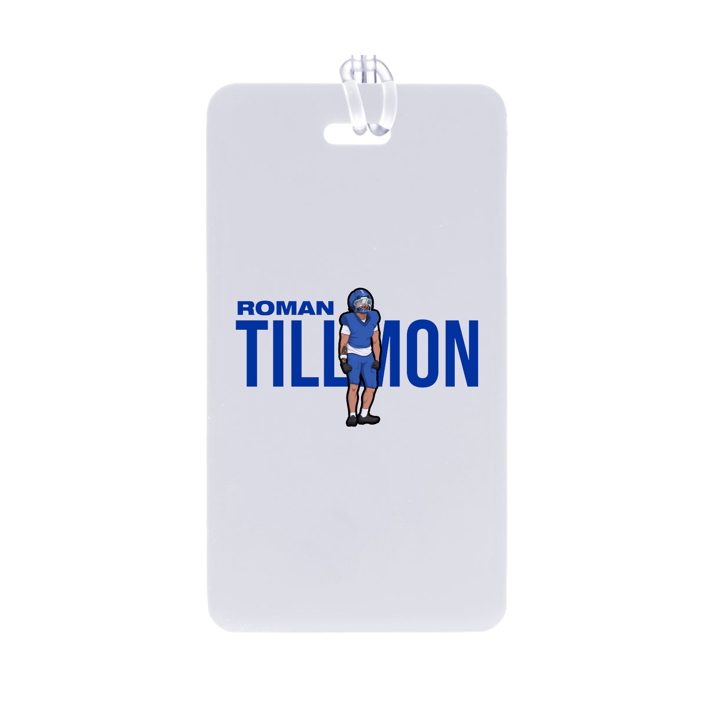 Bag Tag — Player Name in Classic