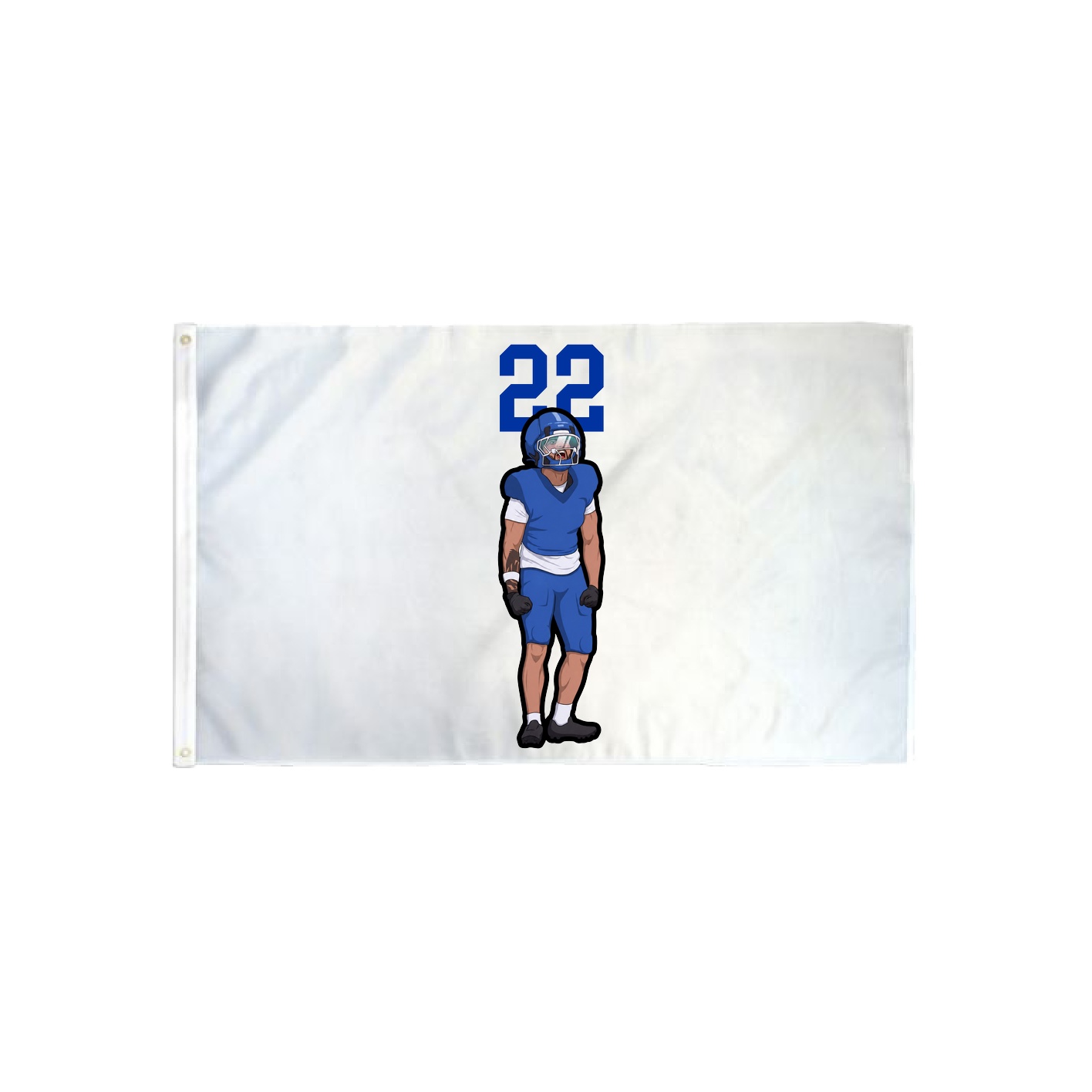 3x5 Flag — Number Top in Classic