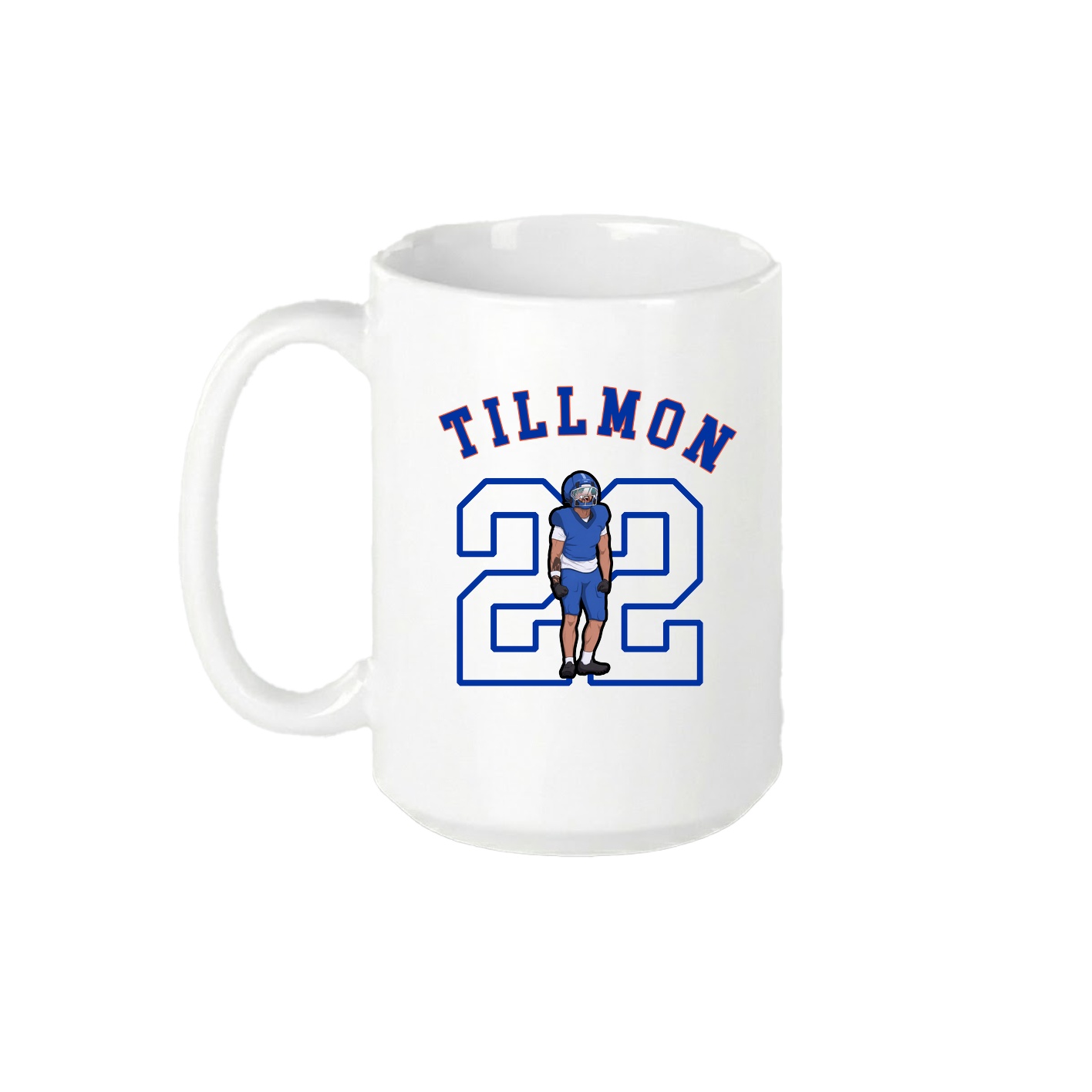 15oz Coffee Mug — Shirsey Arch in White