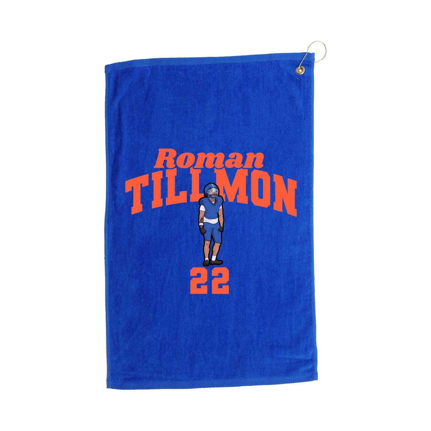 Golf Towel — Signature Arch in Royal