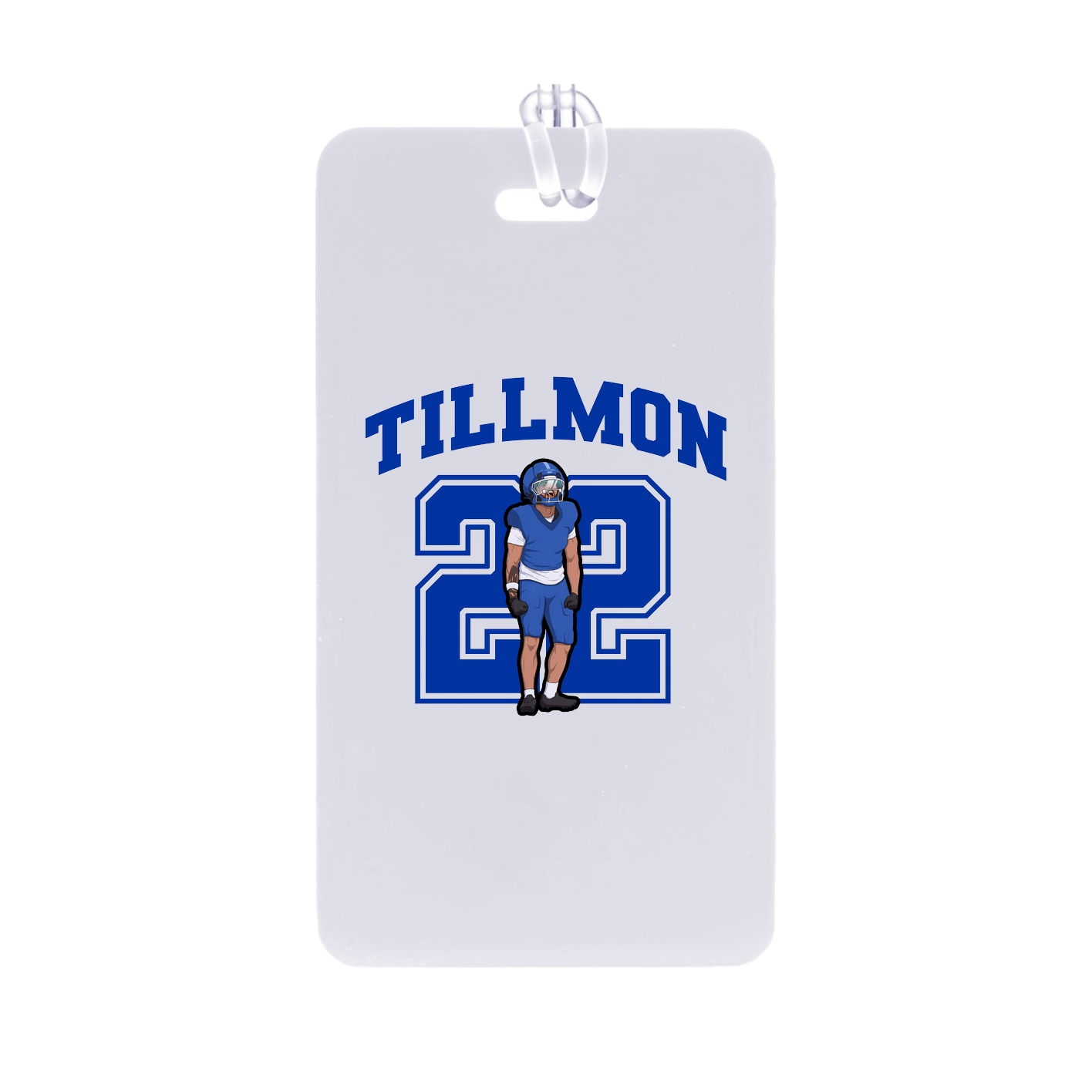 Bag Tag — Number in Classic