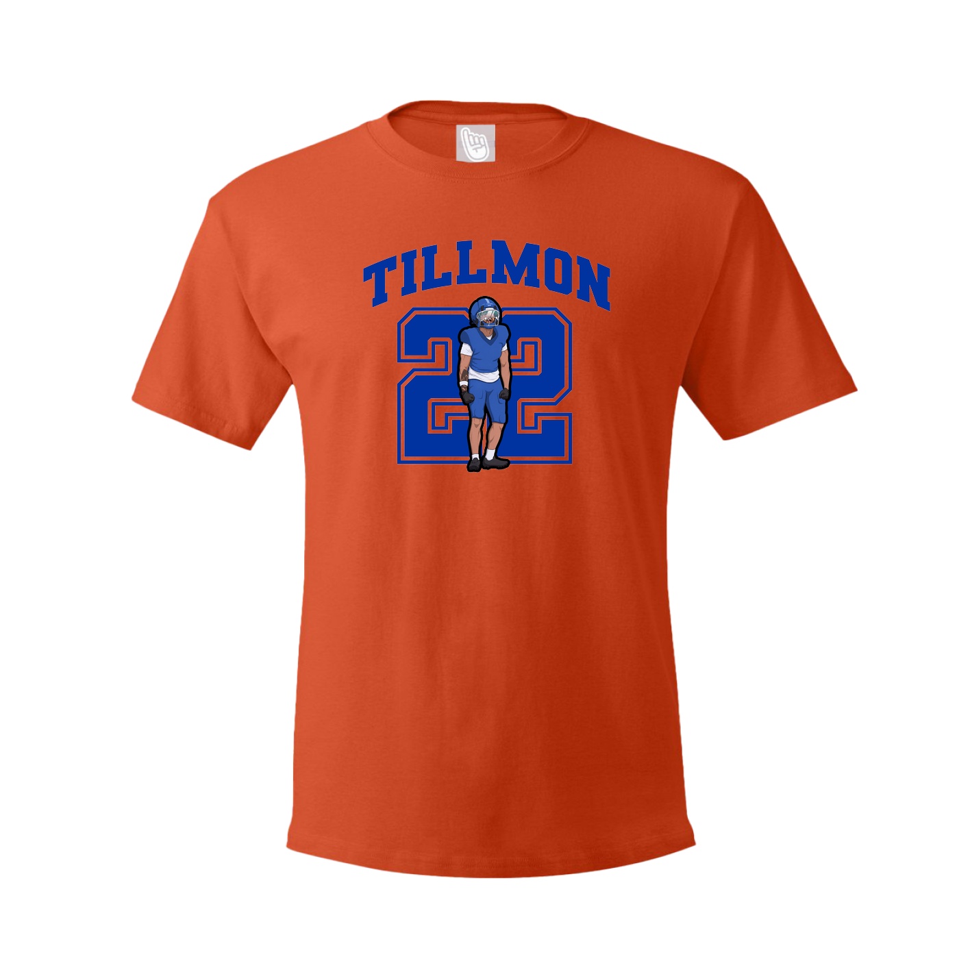 Tee — Number in Orange