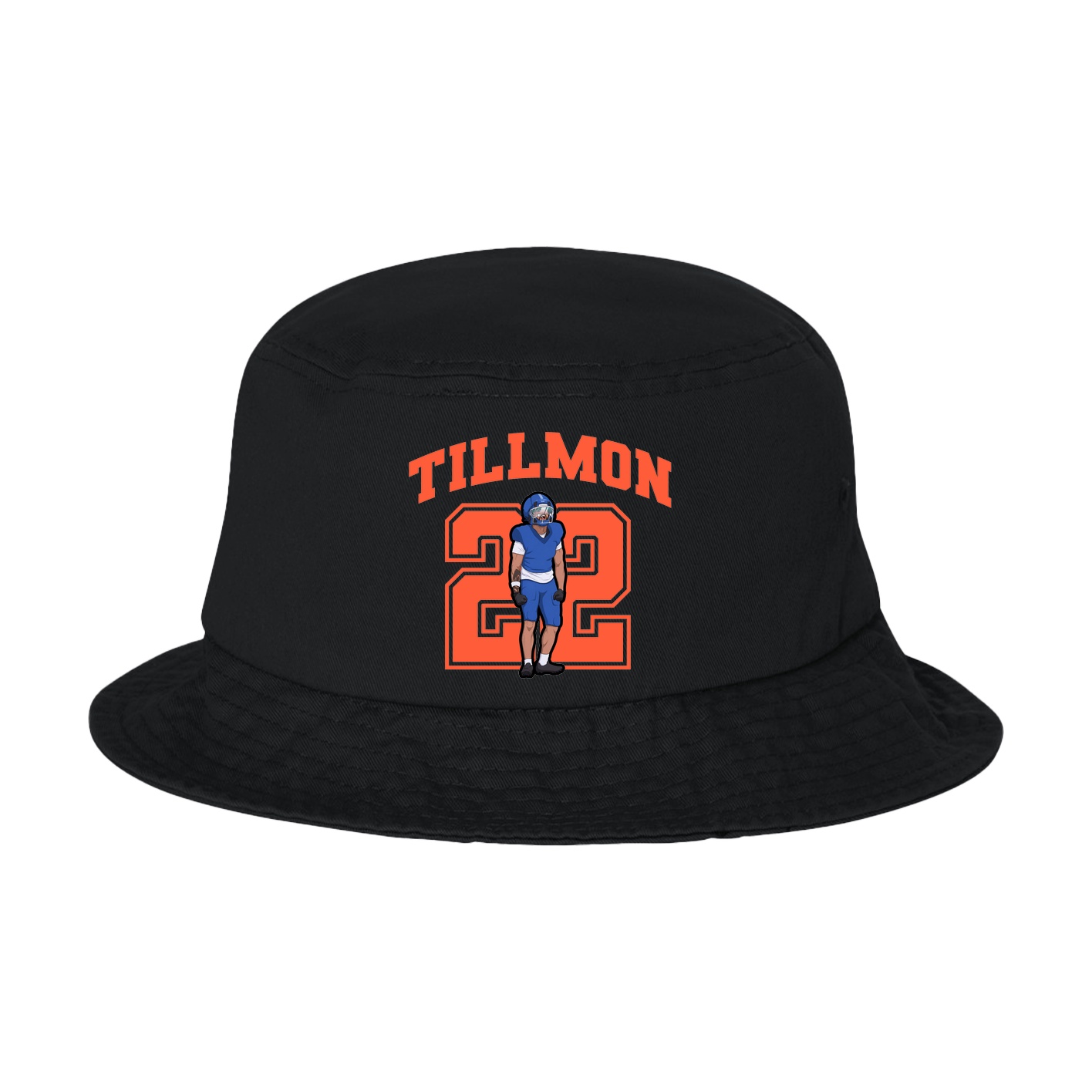 Bucket Cap — Number in Black