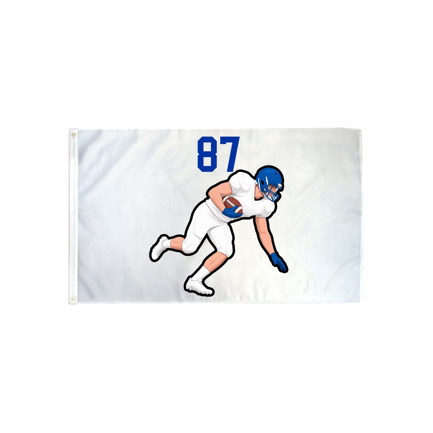 3x5 Flag — Number Top in Classic