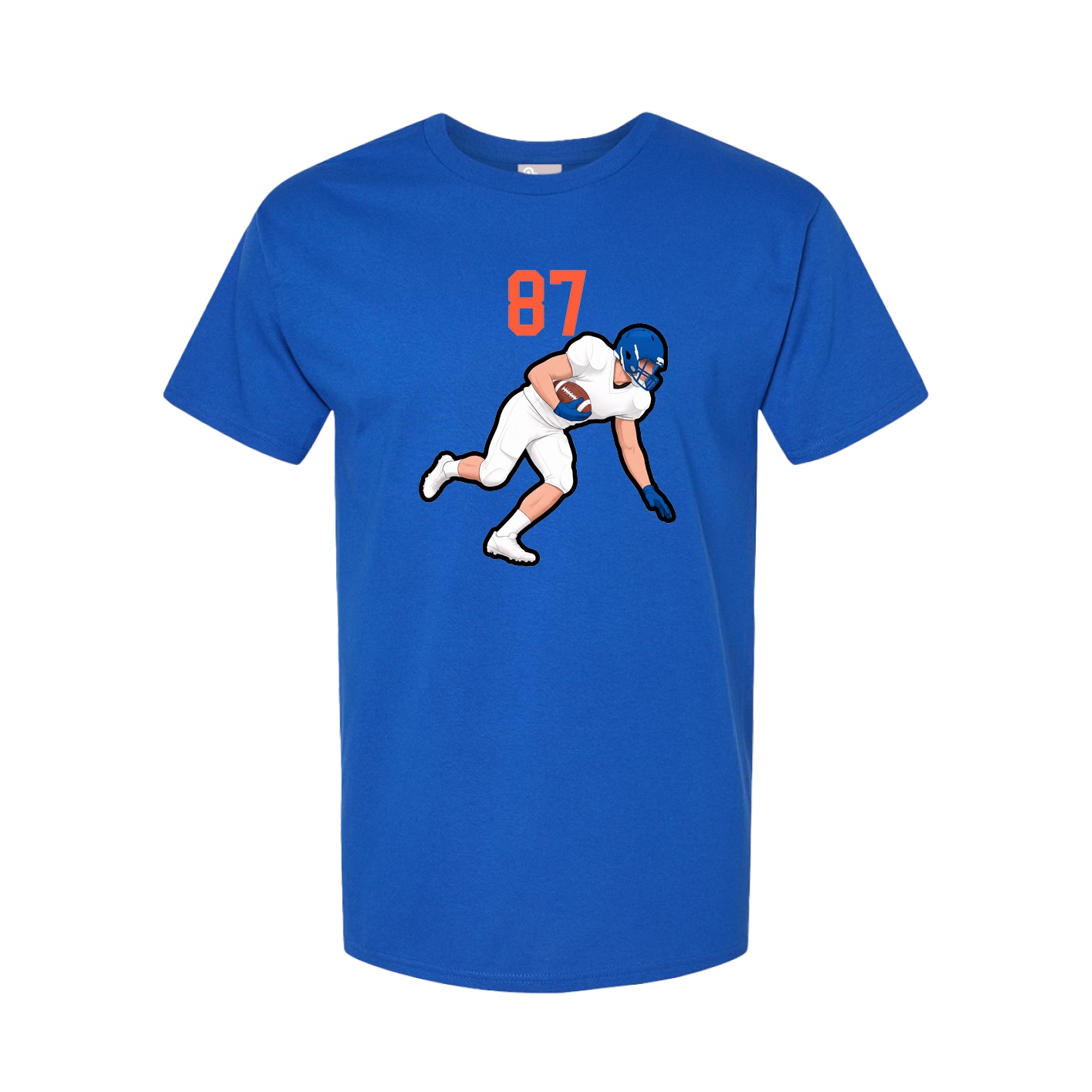 Tee — Number Top in Royal
