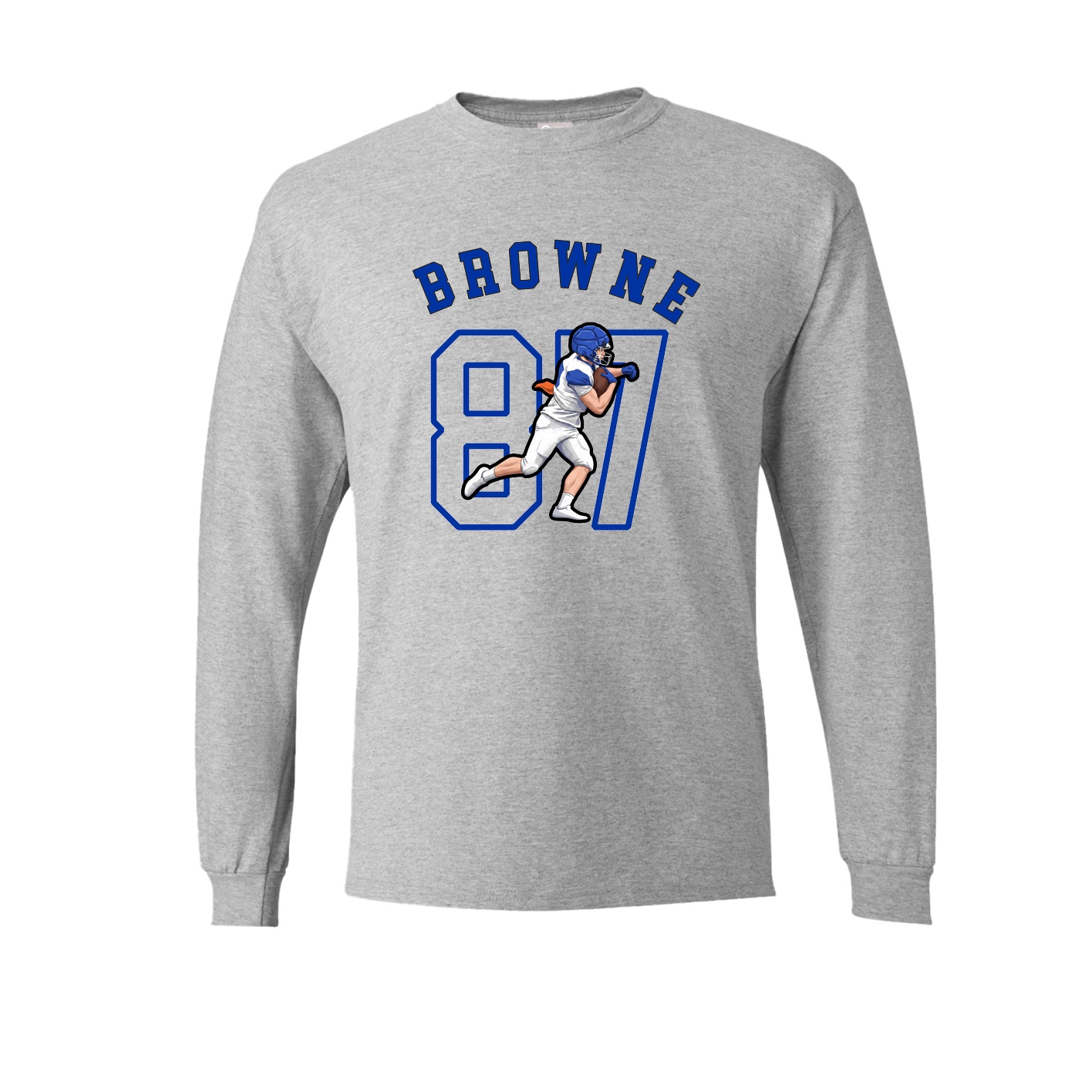 Long Sleeve Tee — Shirsey Arch in Grey