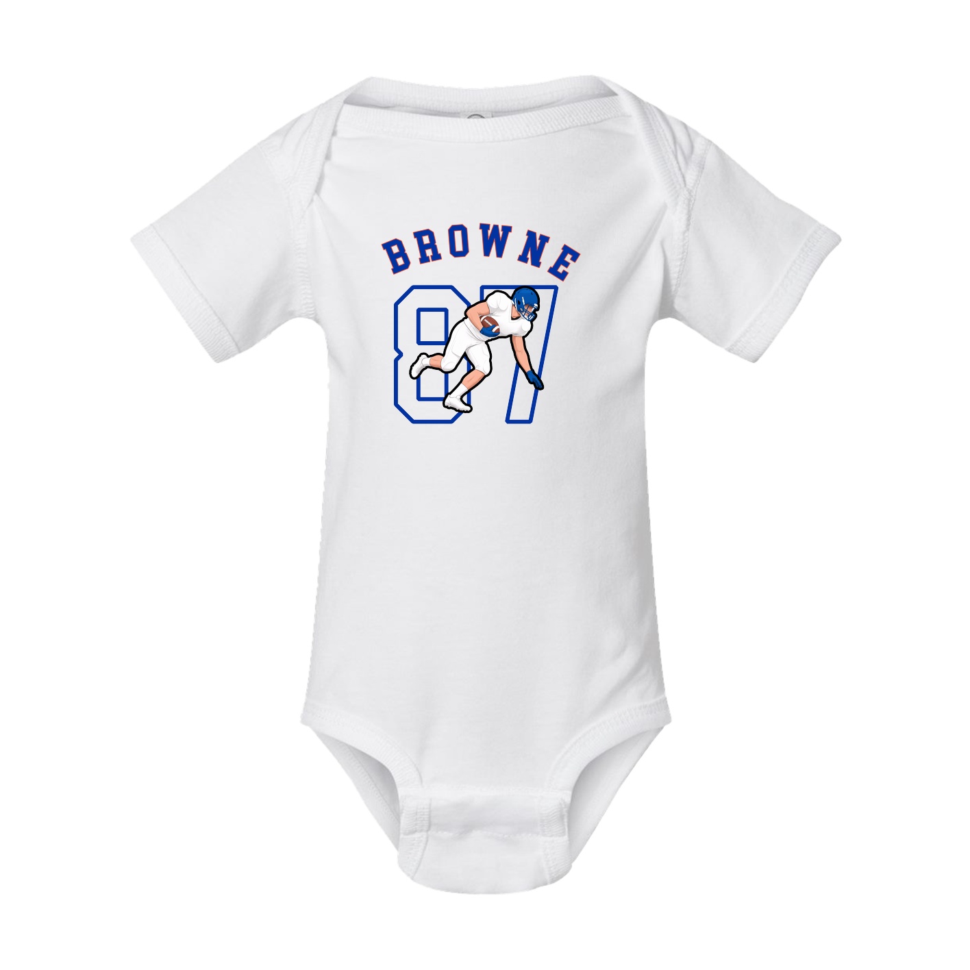 Baby Onesie — Shirsey Arch in White