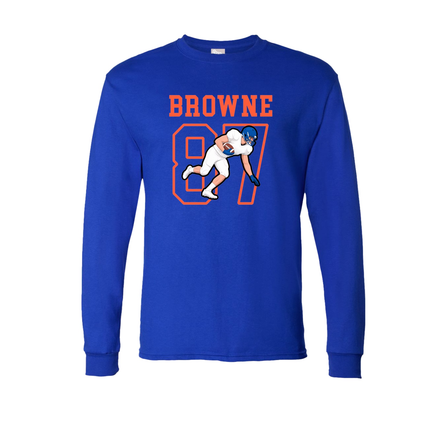 Long Sleeve Tee — Shirsey in Royal