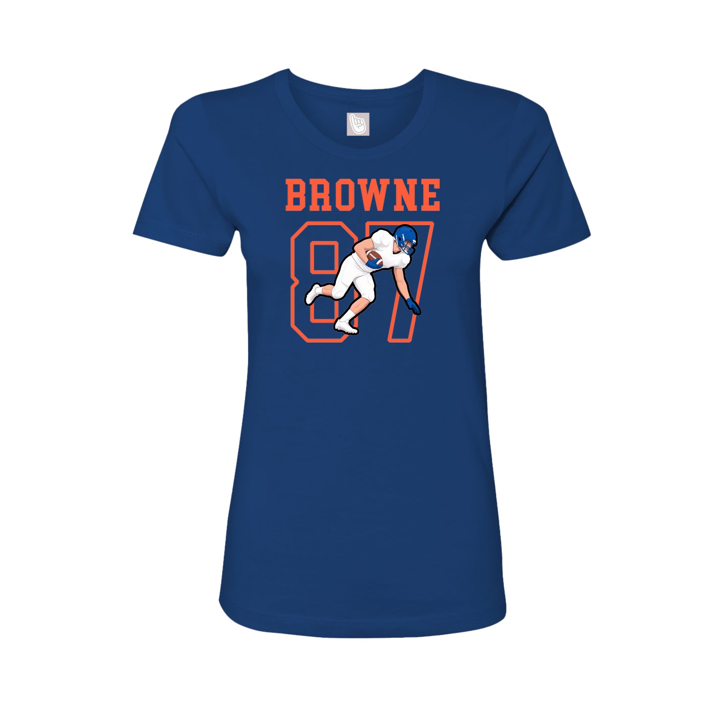 Fitted Women's Tee — Shirsey in Royal