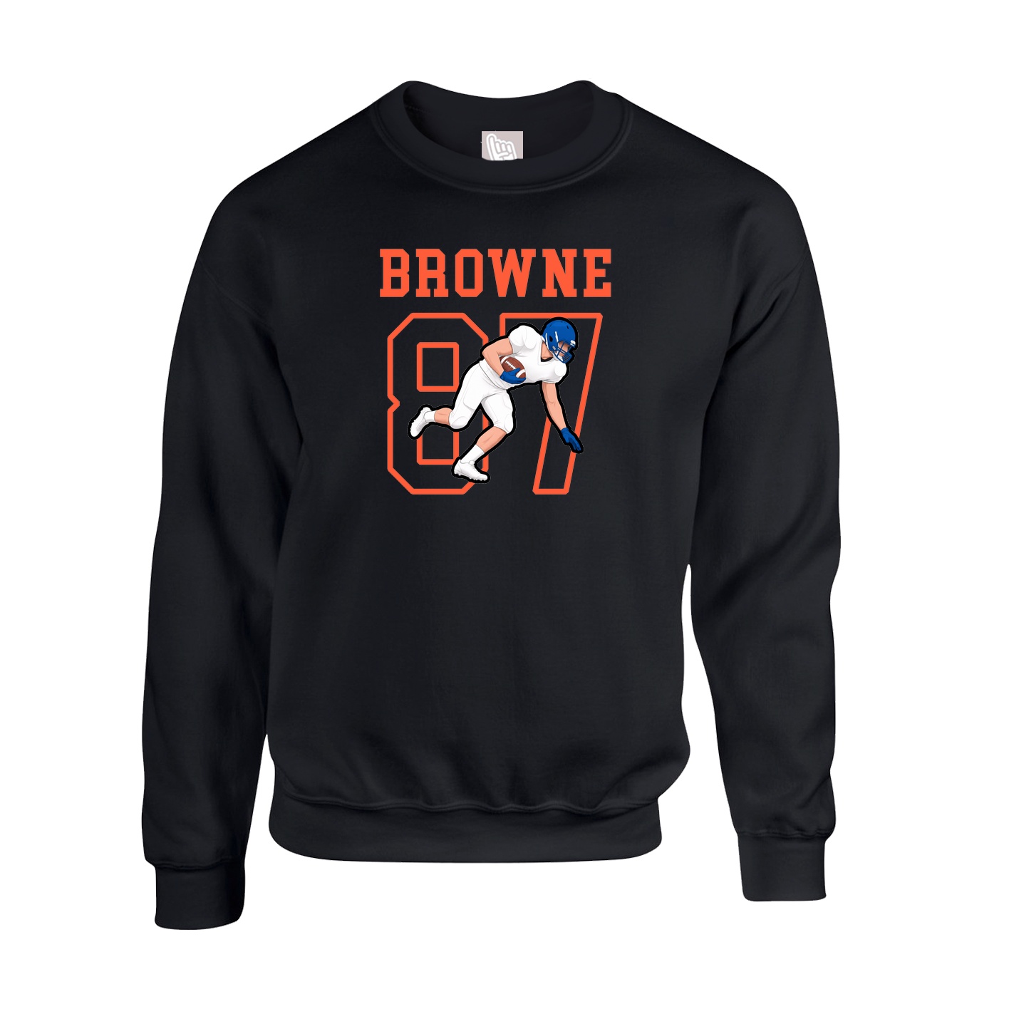 Fleece Crew — Shirsey in Black