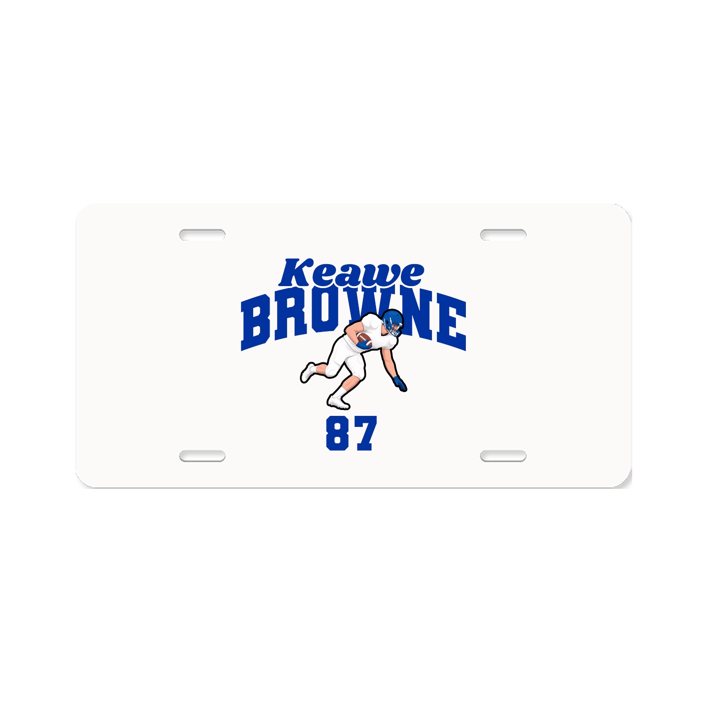 License Plate — Signature Arch in Classic