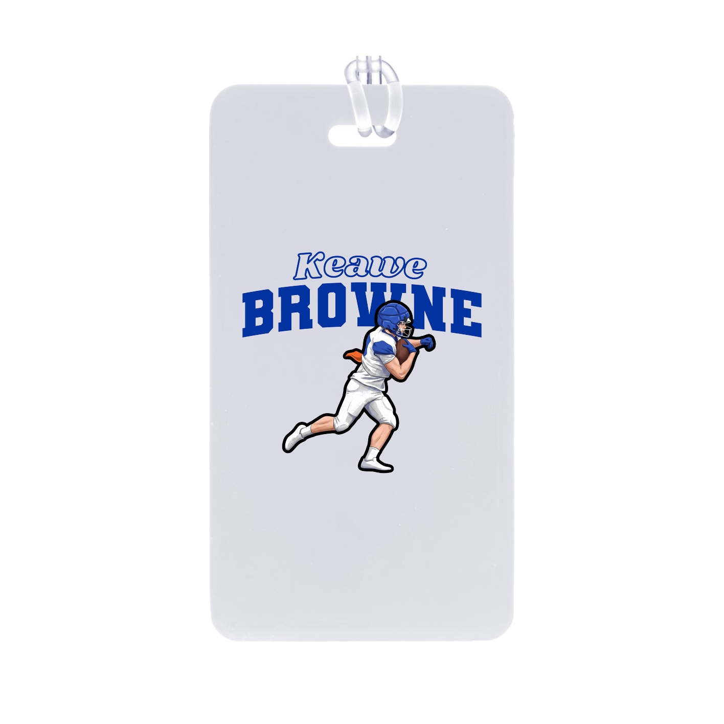 Bag Tag — Name Arch in Classic