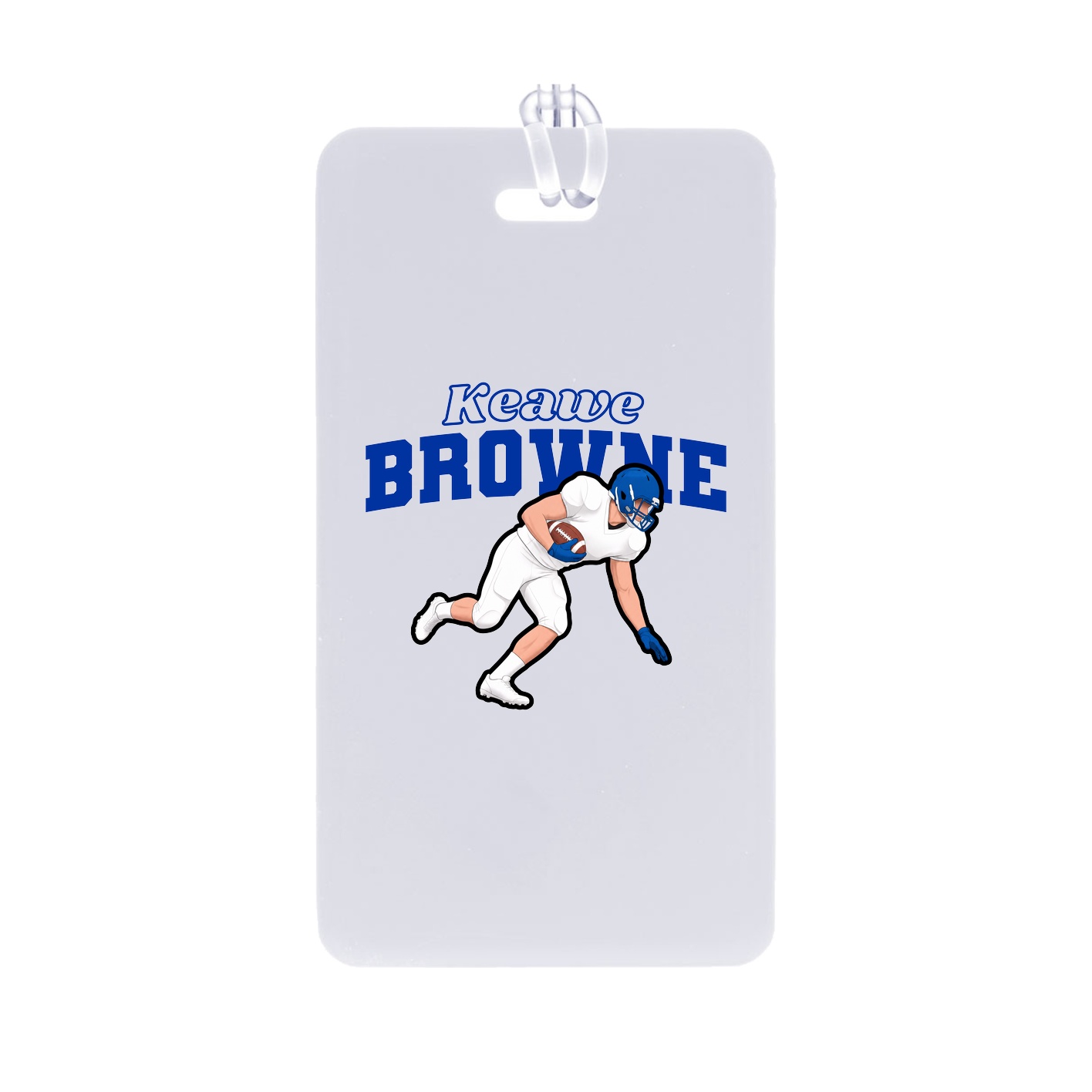 Bag Tag — Name Arch in Classic