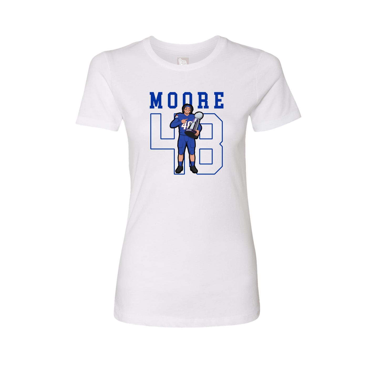 Fitted Women's Tee — Shirsey in White