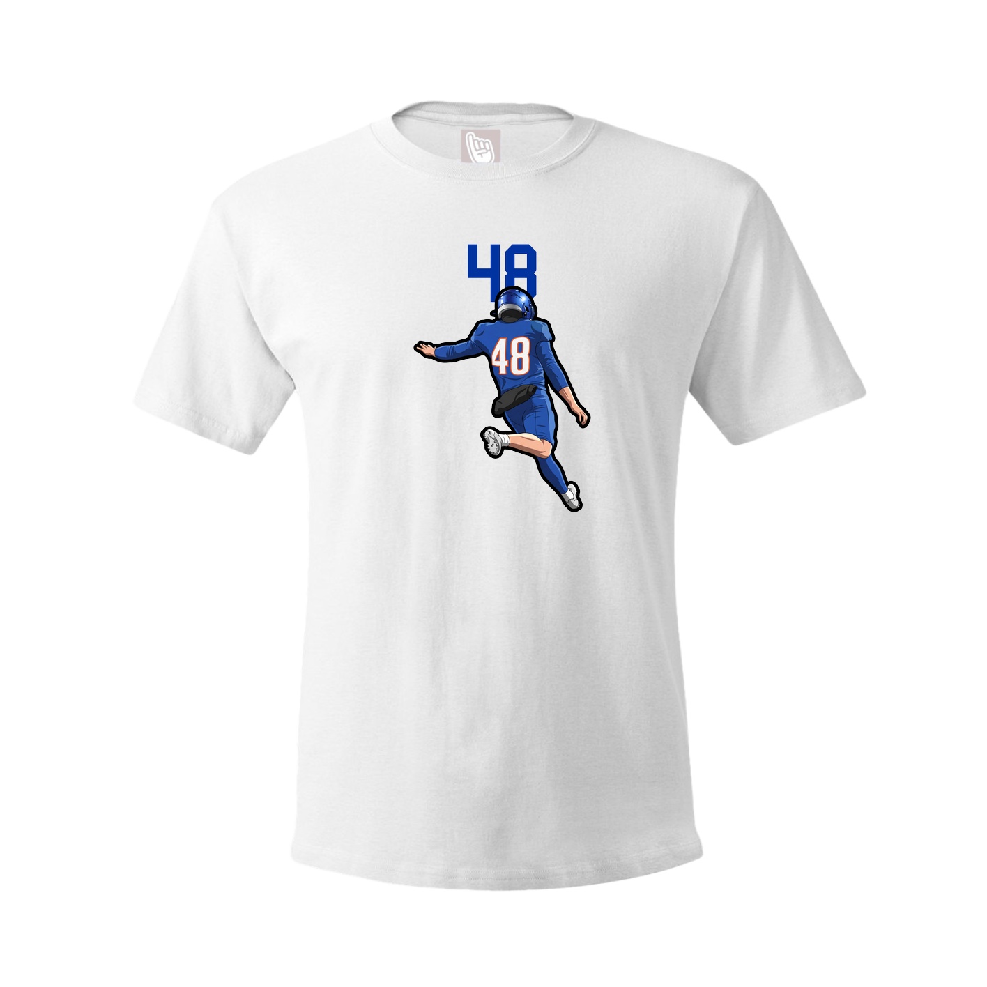 Tee — Number Top in White