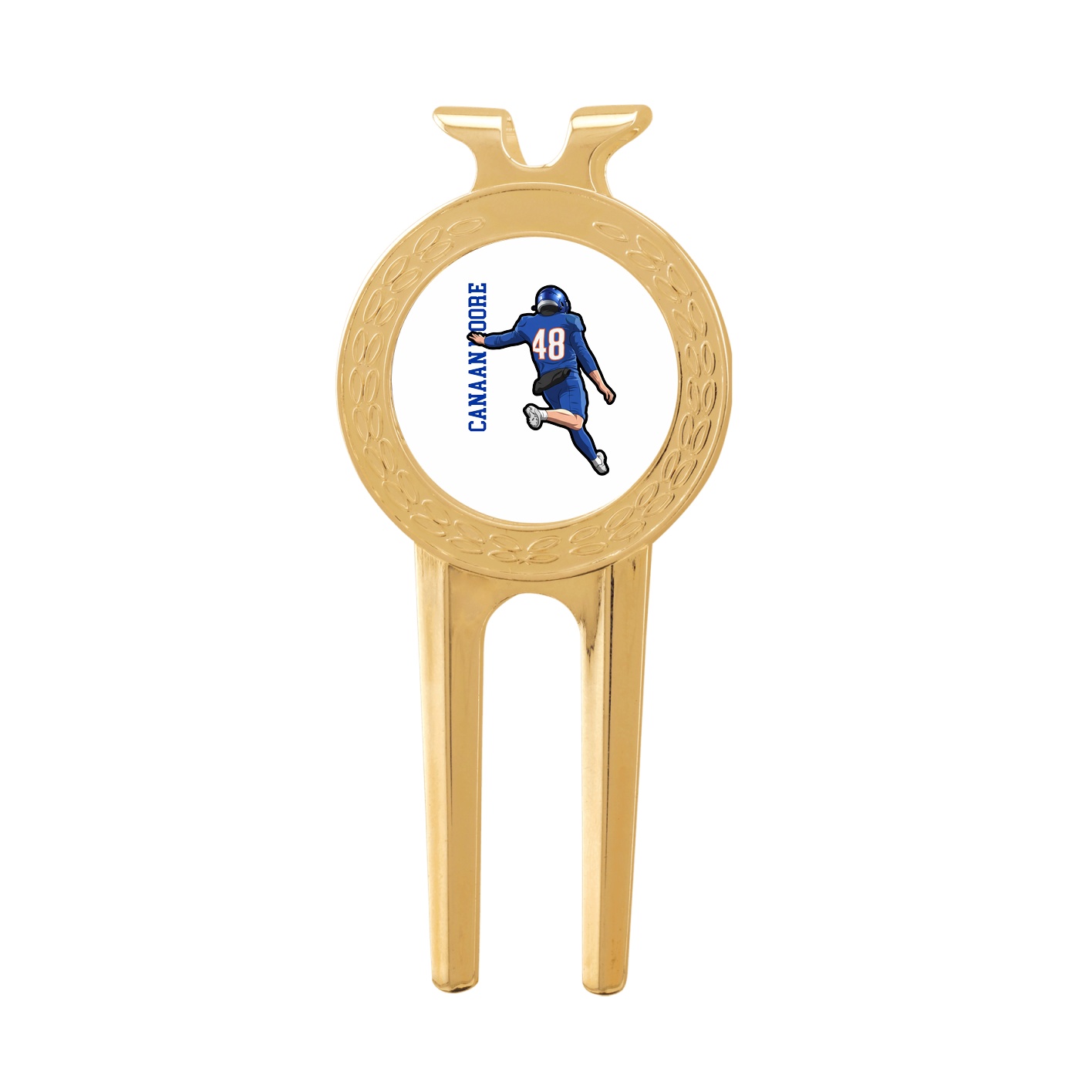 Divot Tool with Ball Marker — Name Vertical in Classic
