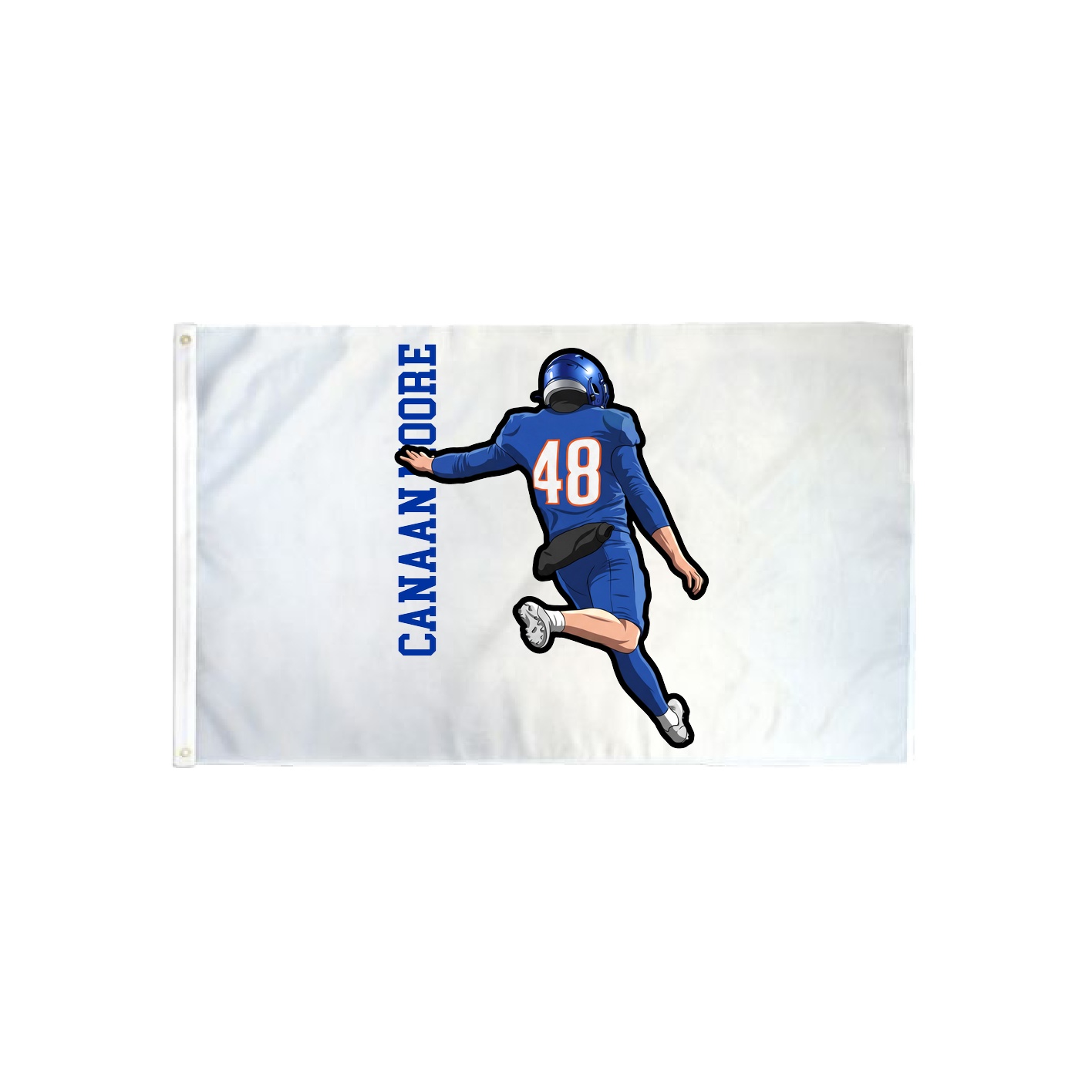 3x5 Flag — Name Vertical in Classic