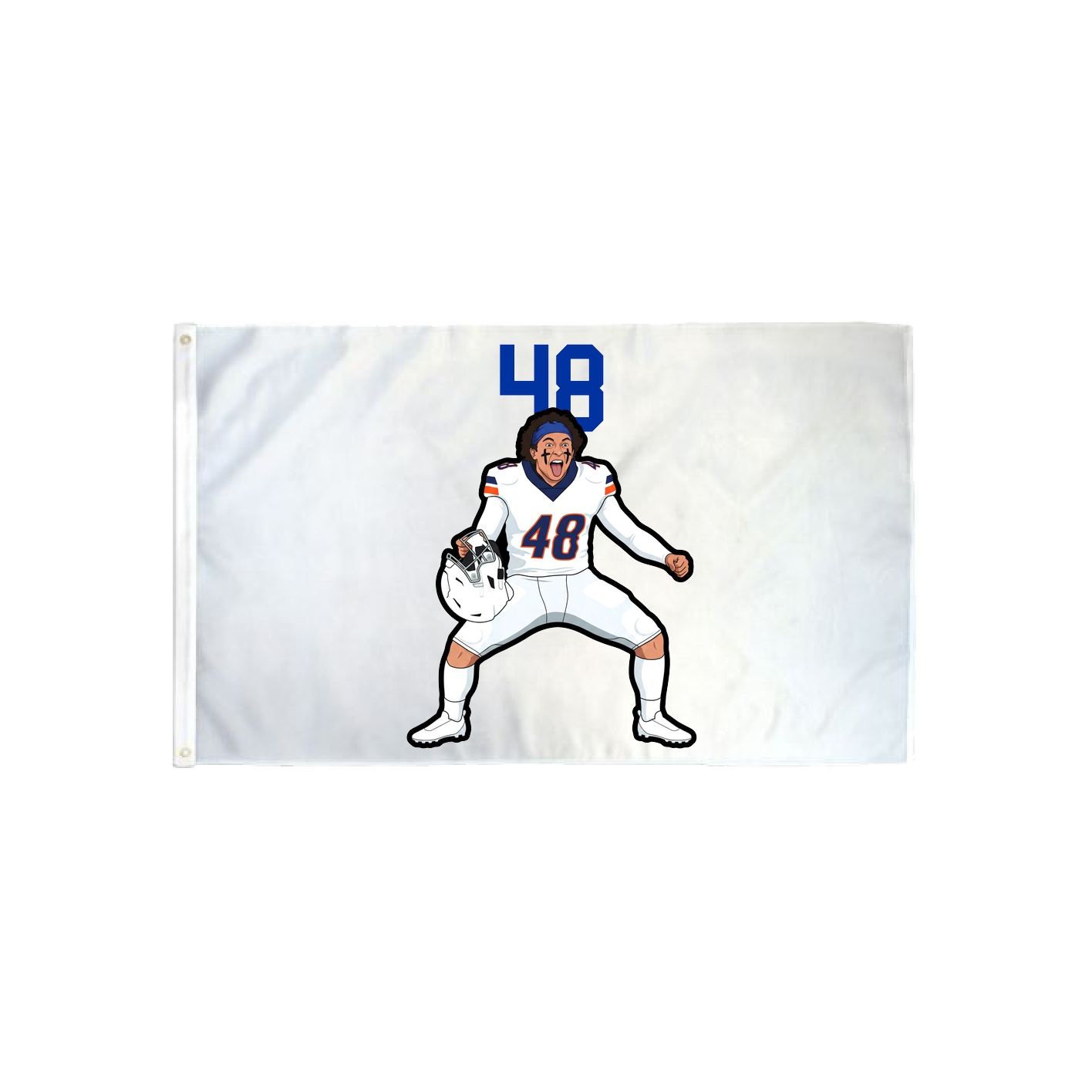 3x5 Flag — Number Top in Classic