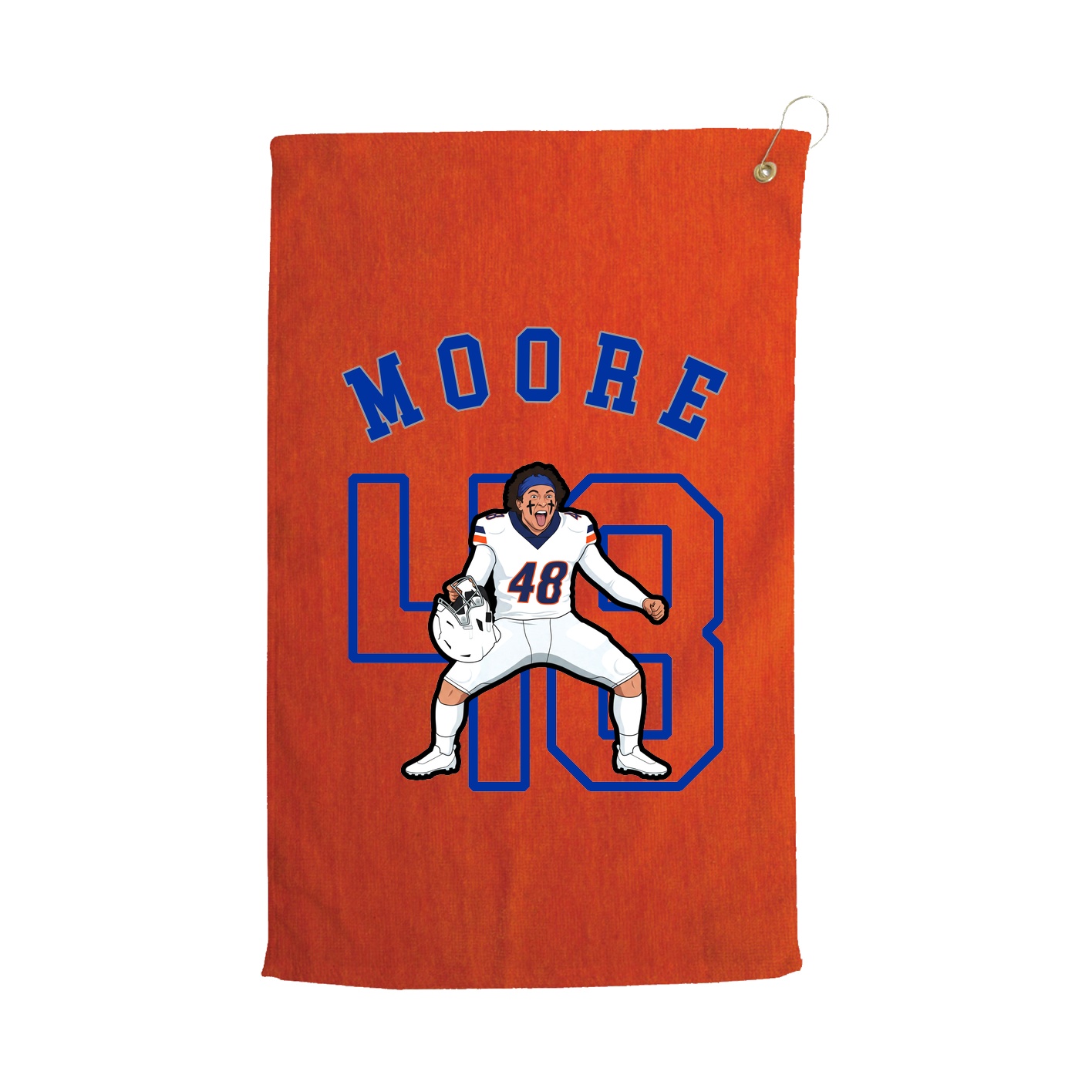 Golf Towel — Shirsey Arch in Orange