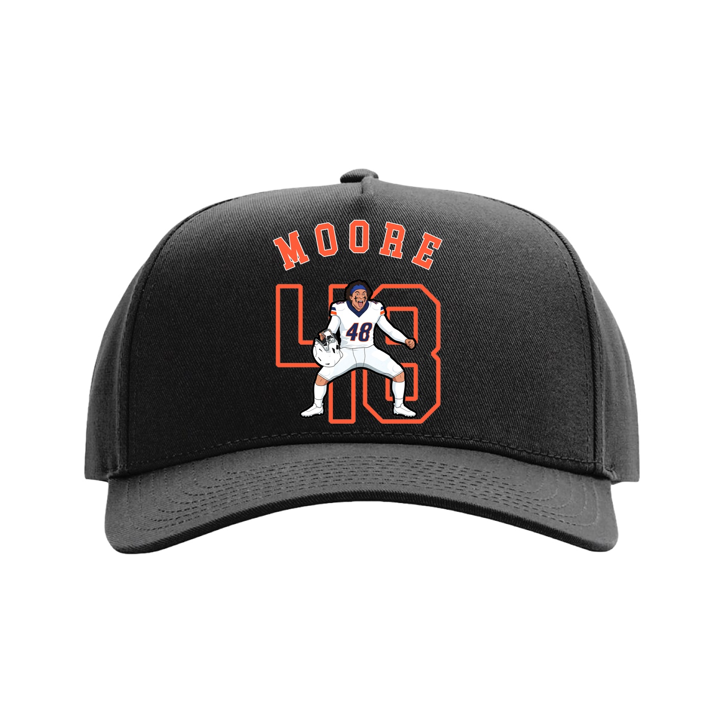 Full Fabric Five-Panel Champ Cap