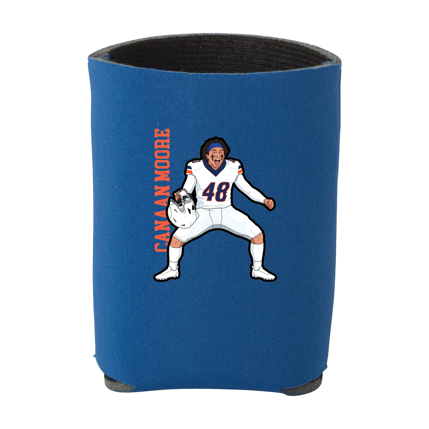 Can Holder — Name Vertical in Royal