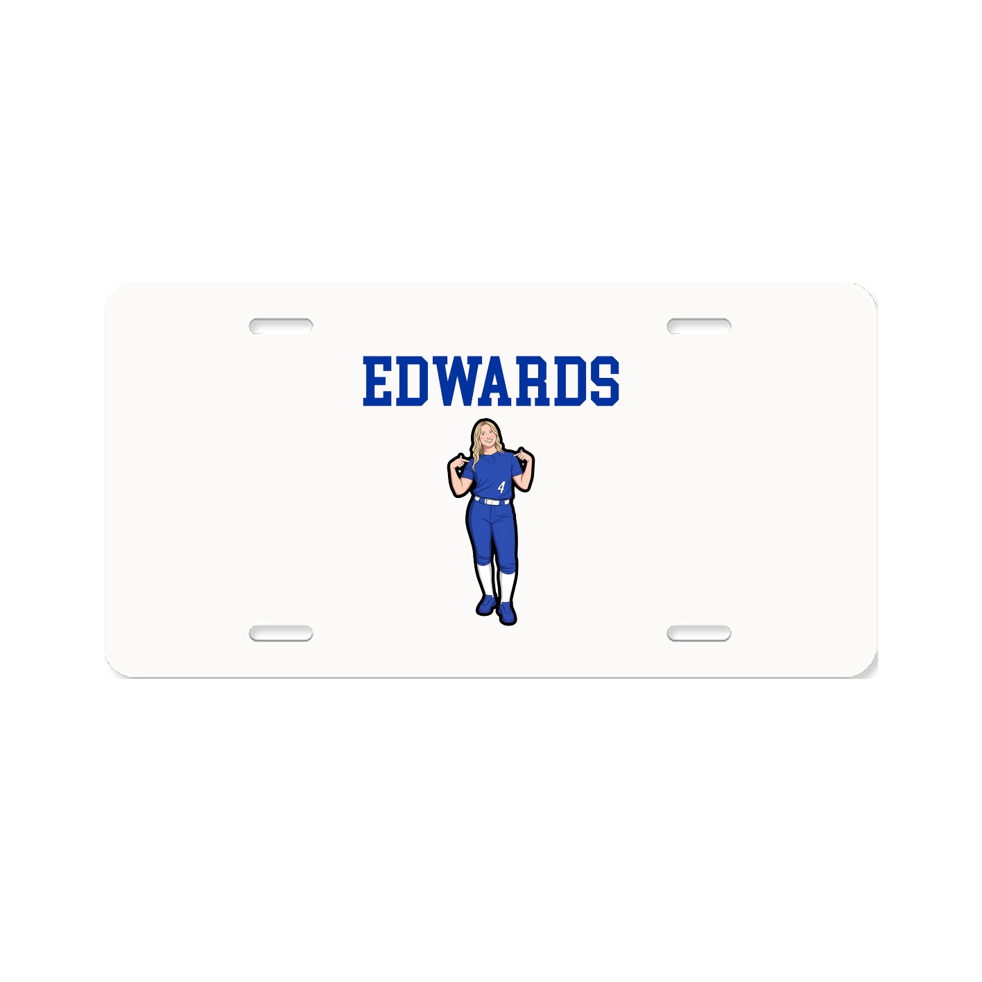 License Plate — Shirsey in Classic