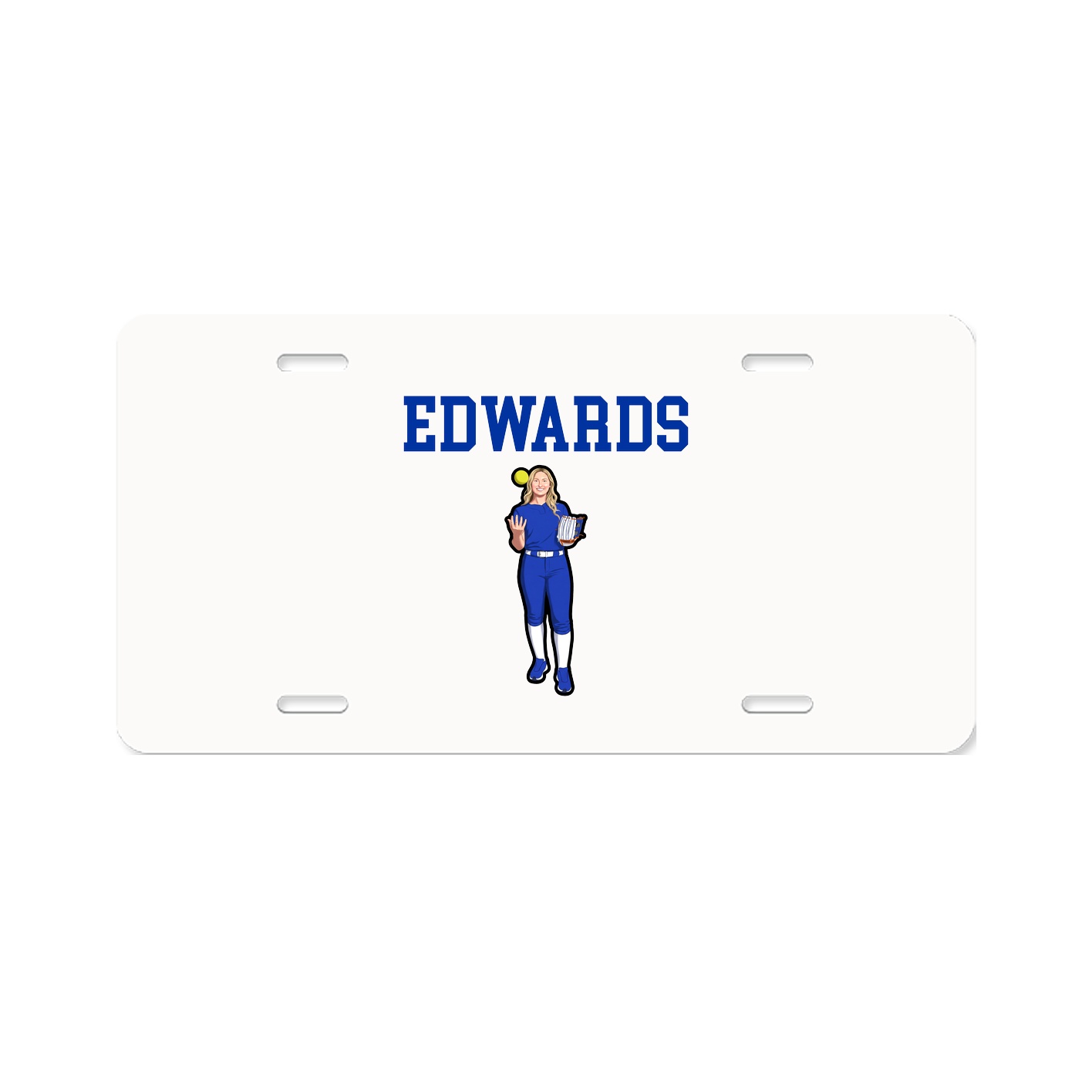 License Plate — Shirsey in Classic