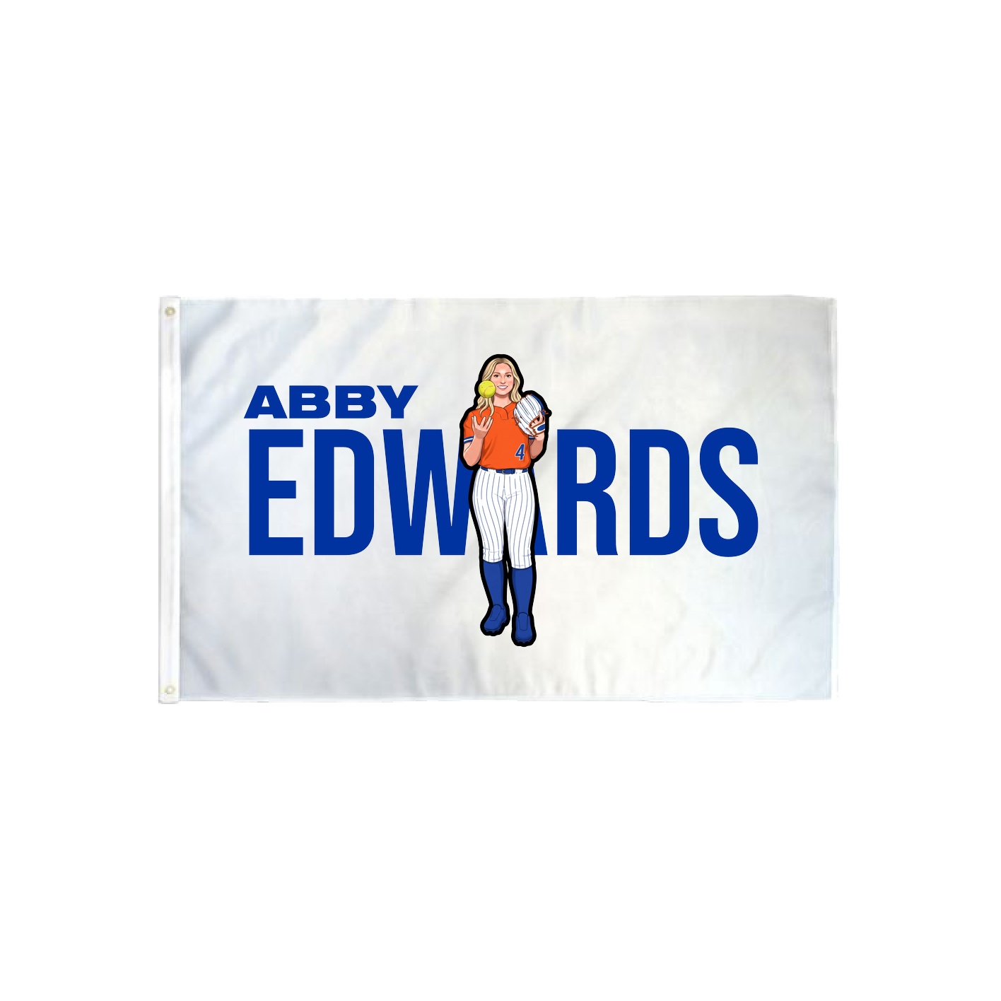 3x5 Flag — Player Name in Classic