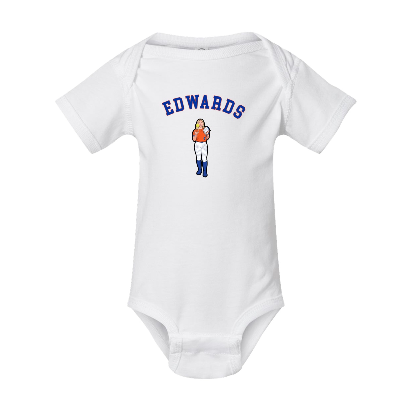 Baby Onesie — Shirsey Arch in White