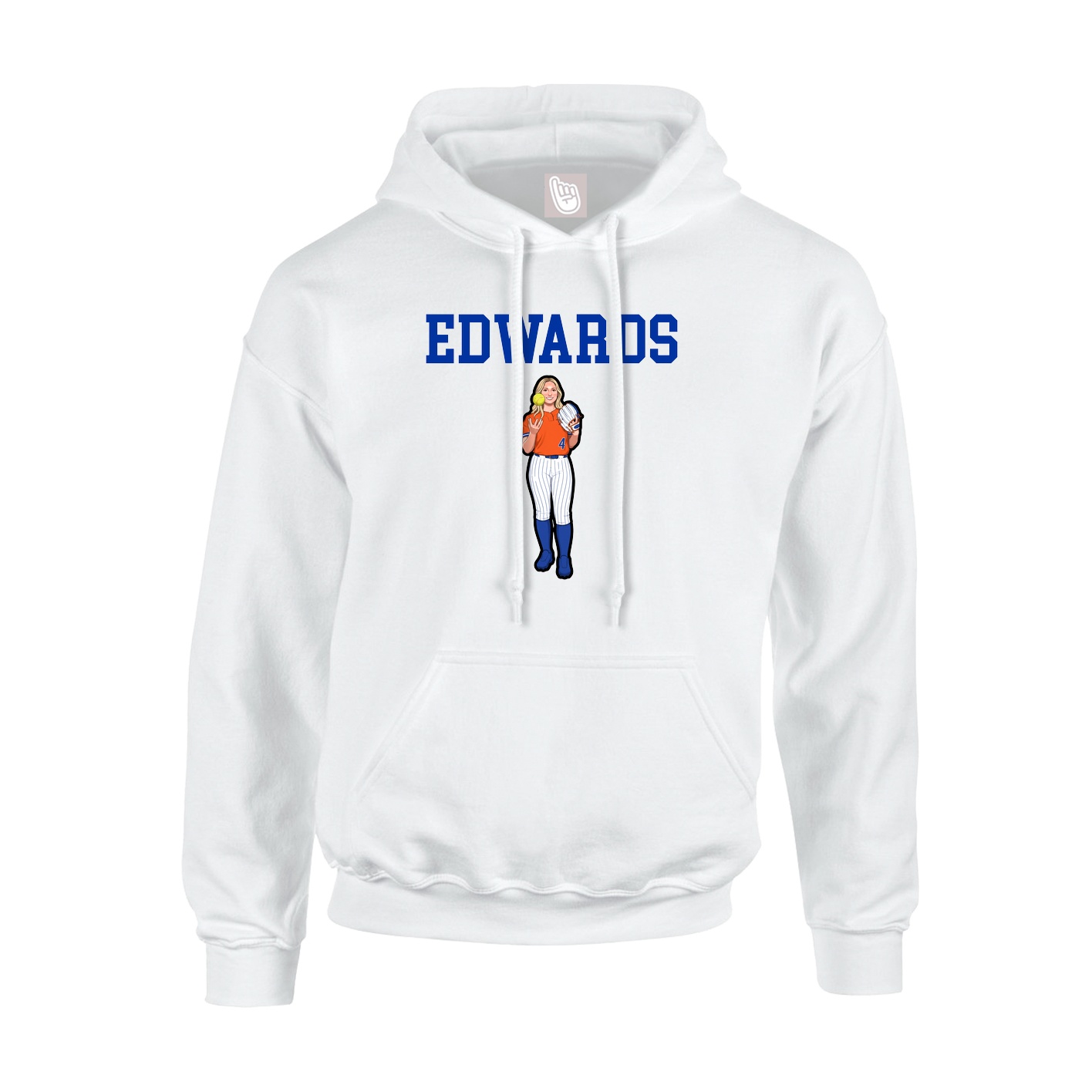 Youth Hoodie — Shirsey in White