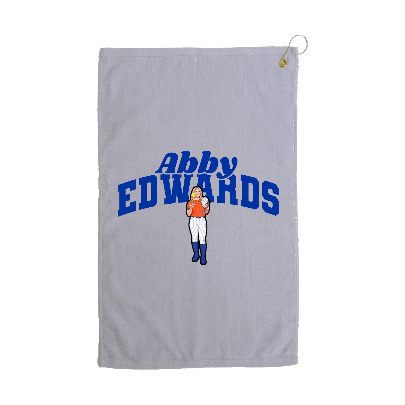 Golf Towel — Signature Arch in Grey